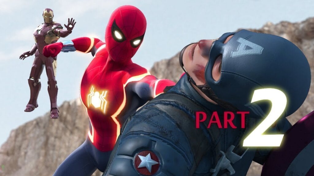 spiderman vs captain america