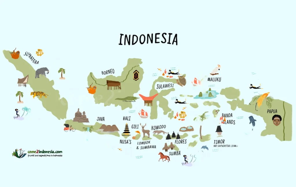 Countries with highest islands