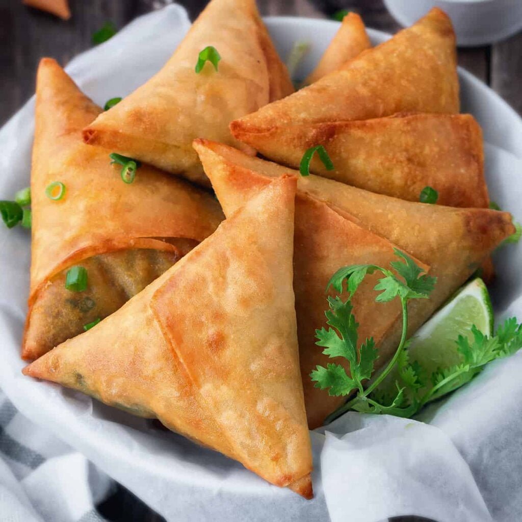 Samosa making