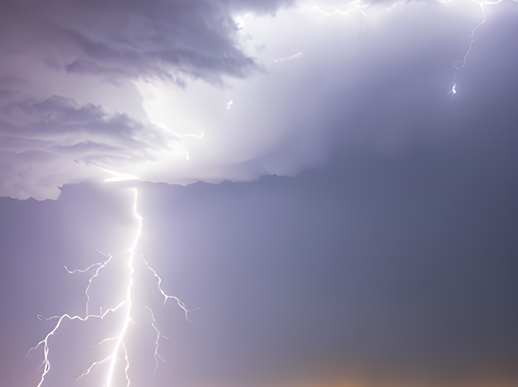 Earth Is Struck by Lightning