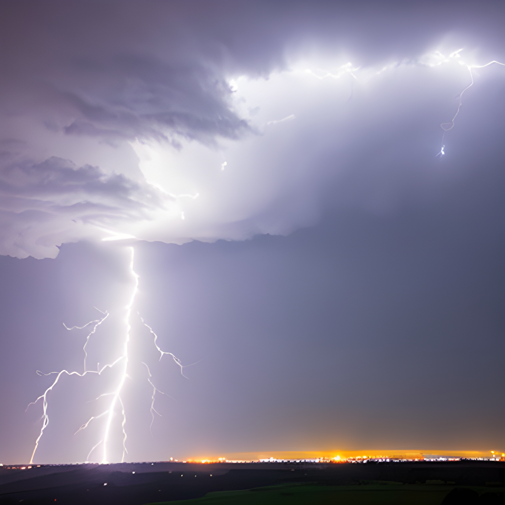 Earth Is Struck by Lightning